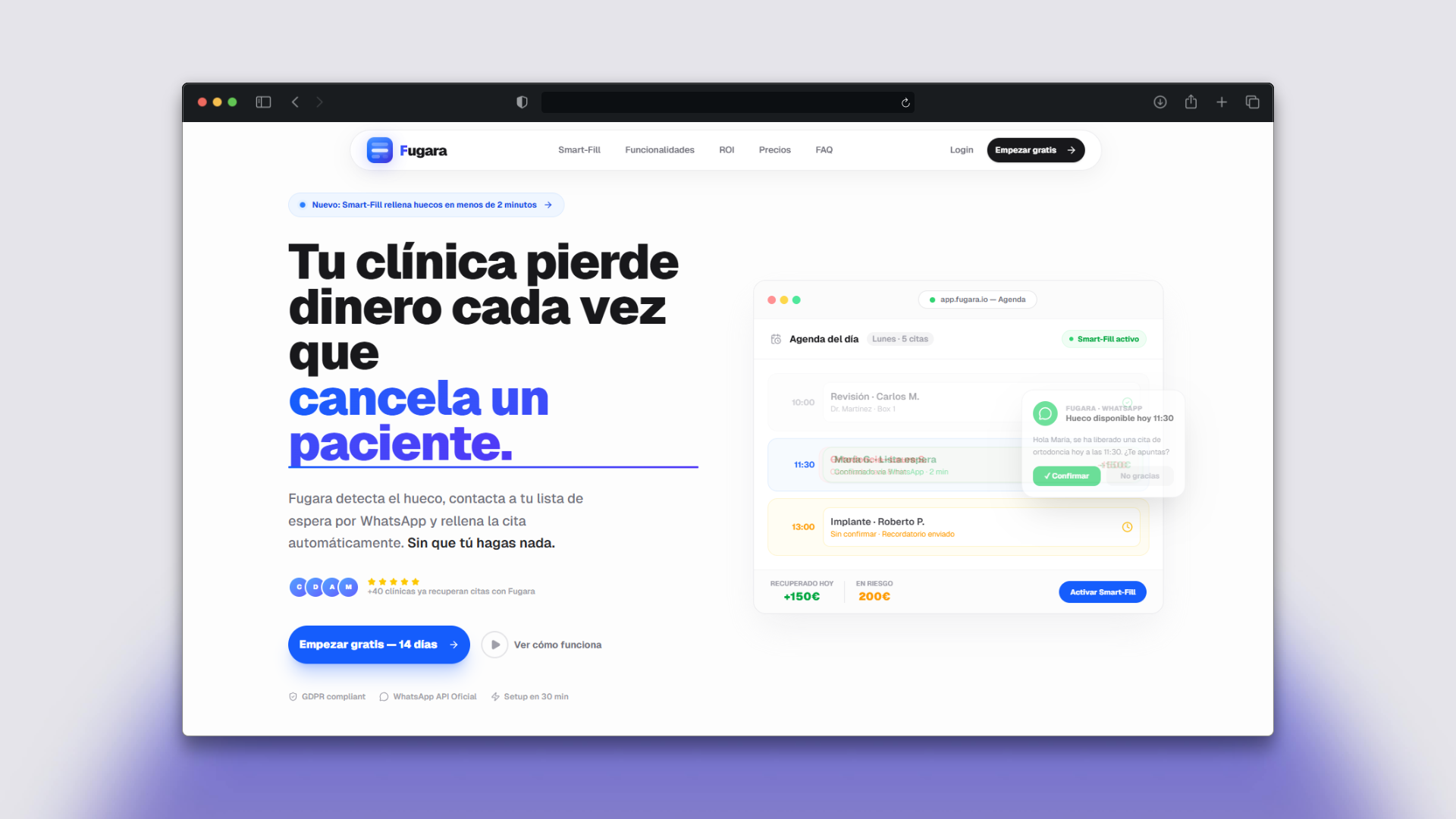 Fugara - Clinic Management SaaS